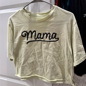 Lime green Graphic Tee